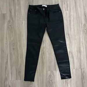 Zara sz 8 pleather pant/skinny jean